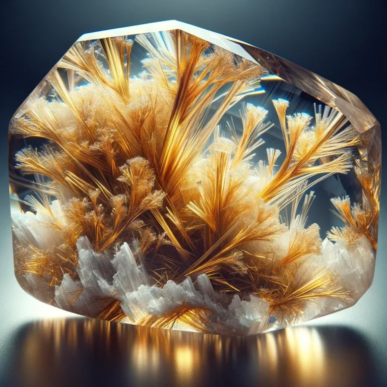 “Radiant Rutilated Quartz: The Many Facets of Its Types and Benefits”