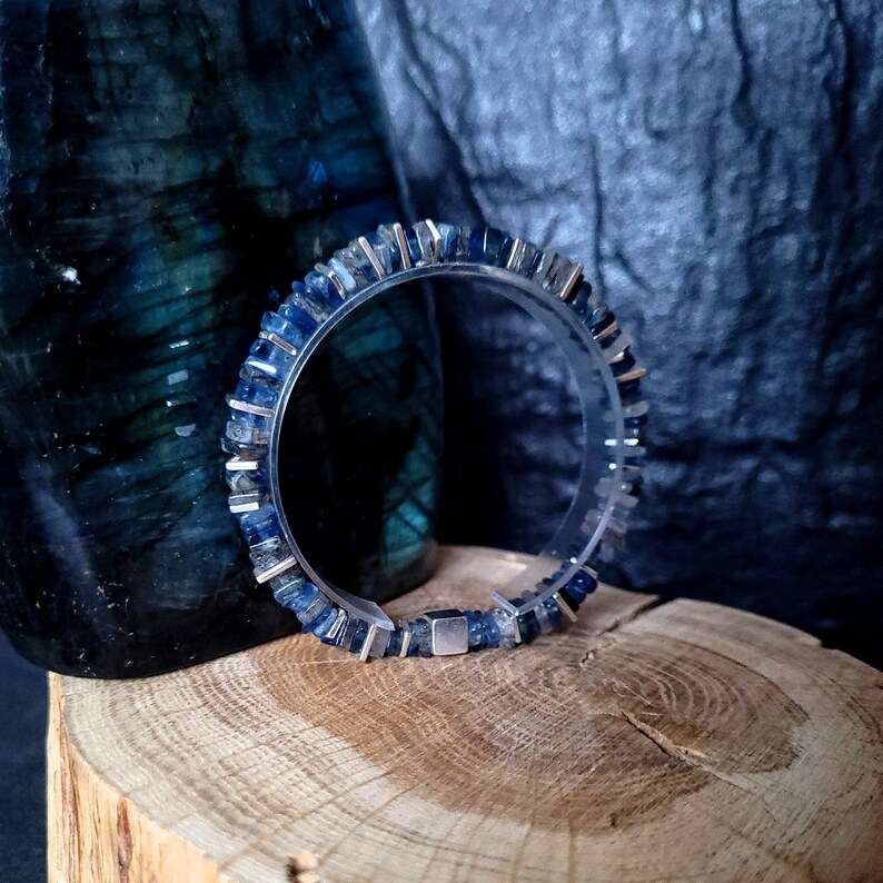 Elevate Your Style with Blue Rutilated Quartz Bracelets 1 1
